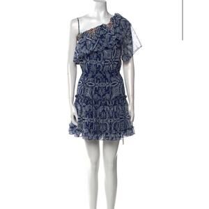 Misa Los Angeles printed mini dress